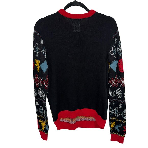 HBO Game Of Thrones Joy To The Realm Holiday Christmas Sweater Sz M - Picture 3 of 7